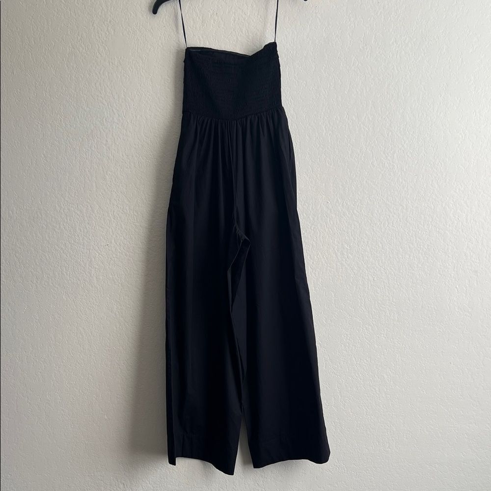 NWT Band Of The Free Elegant Black Jumpsuit Sleeveless with Pockets in XS - Picture 4 of 7